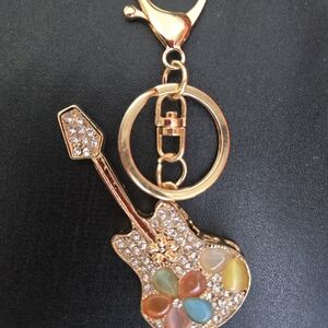 Guitar Keychain/Bag Charm🎸🎸NWT🎵🎶